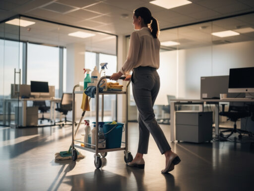 Limpeza de escritório: guia essencial sem parar o trabalho